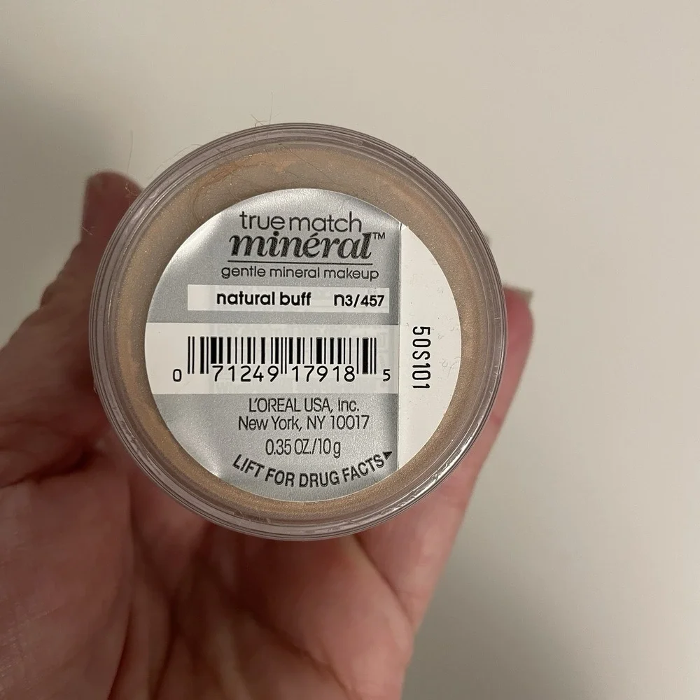 L'OREAL True Match Mineral Powder Foundation Natural Buff N3/457 New Sealed
